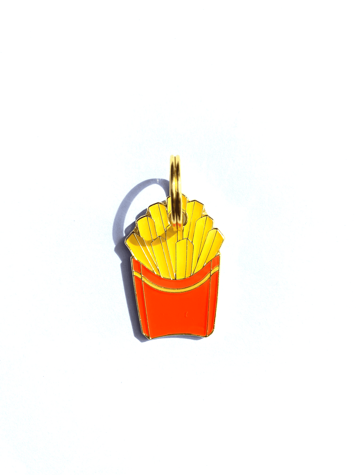 Étiquette d'identification pour frites