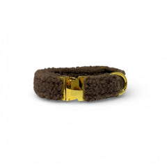 Halsband Sherpa coffee