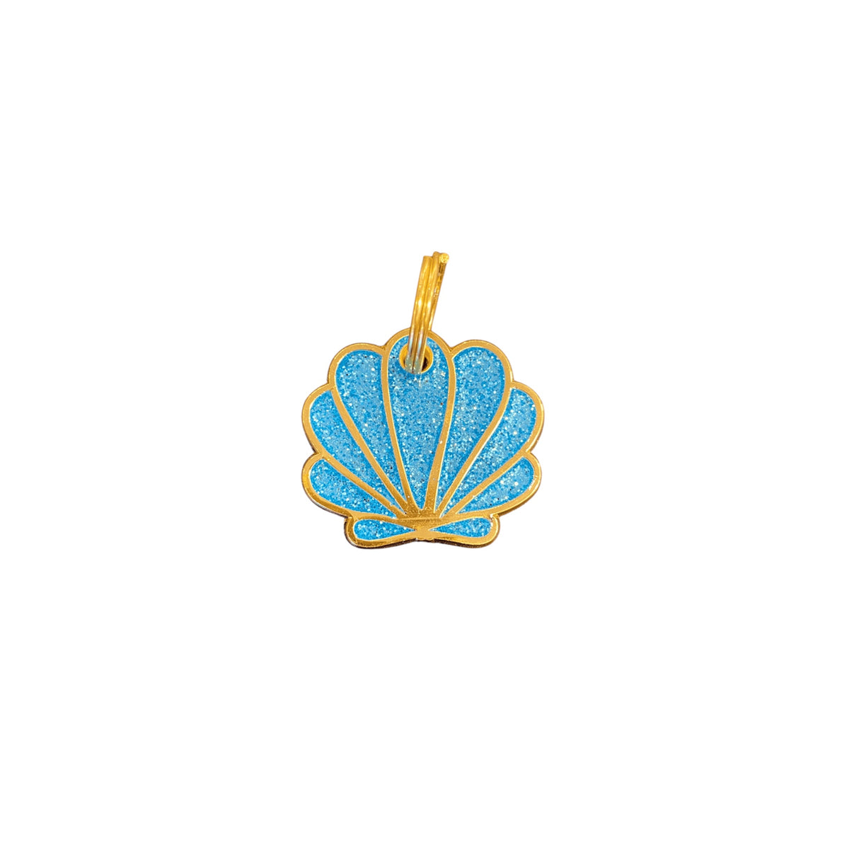 ID tag glitter shell