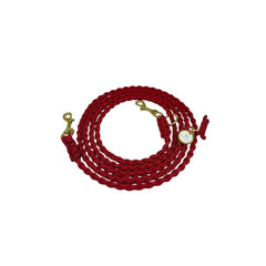 Hands-free leash hot red