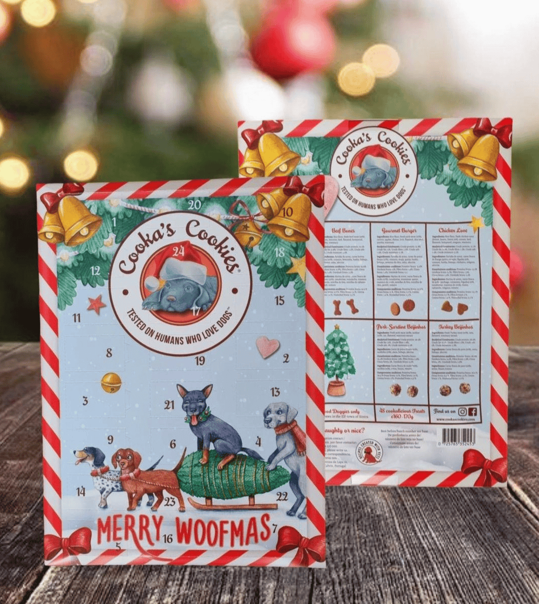 Calendrier du compte à rebours de Merry Woofmas