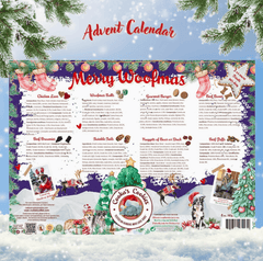 Santa Paws is coming countdown calendar