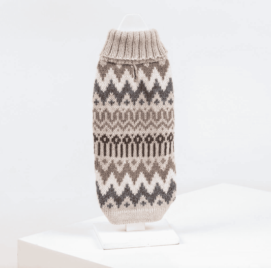 Woolly Winter Alpaca Dog Sweater