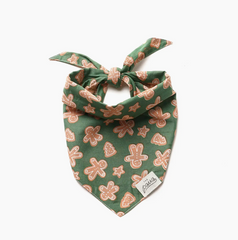 Bandana Christmas Cookies Green