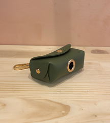 Porte-sac à crottes abstrait kaki