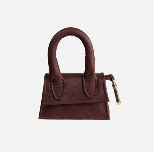 Sac à crottes design Bordeaux Rouge