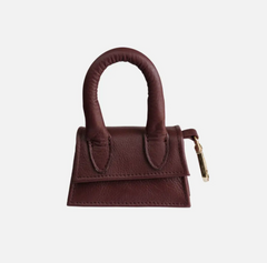 Sac à crottes design Bordeaux Rouge