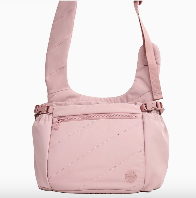 Sac de transport pour animaux Snuggle petite rose S