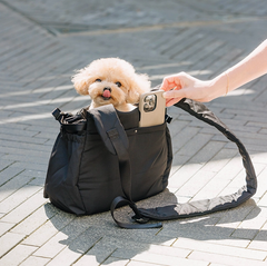 Snuggle petite pet carrier zwart S