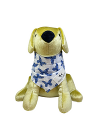 Bandana Butterfly blue