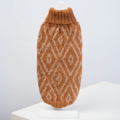 Golden Ochre Alpaca Dog Sweater