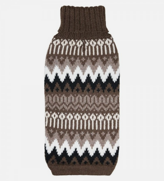 Woolly Peaks Alpaca dog sweater