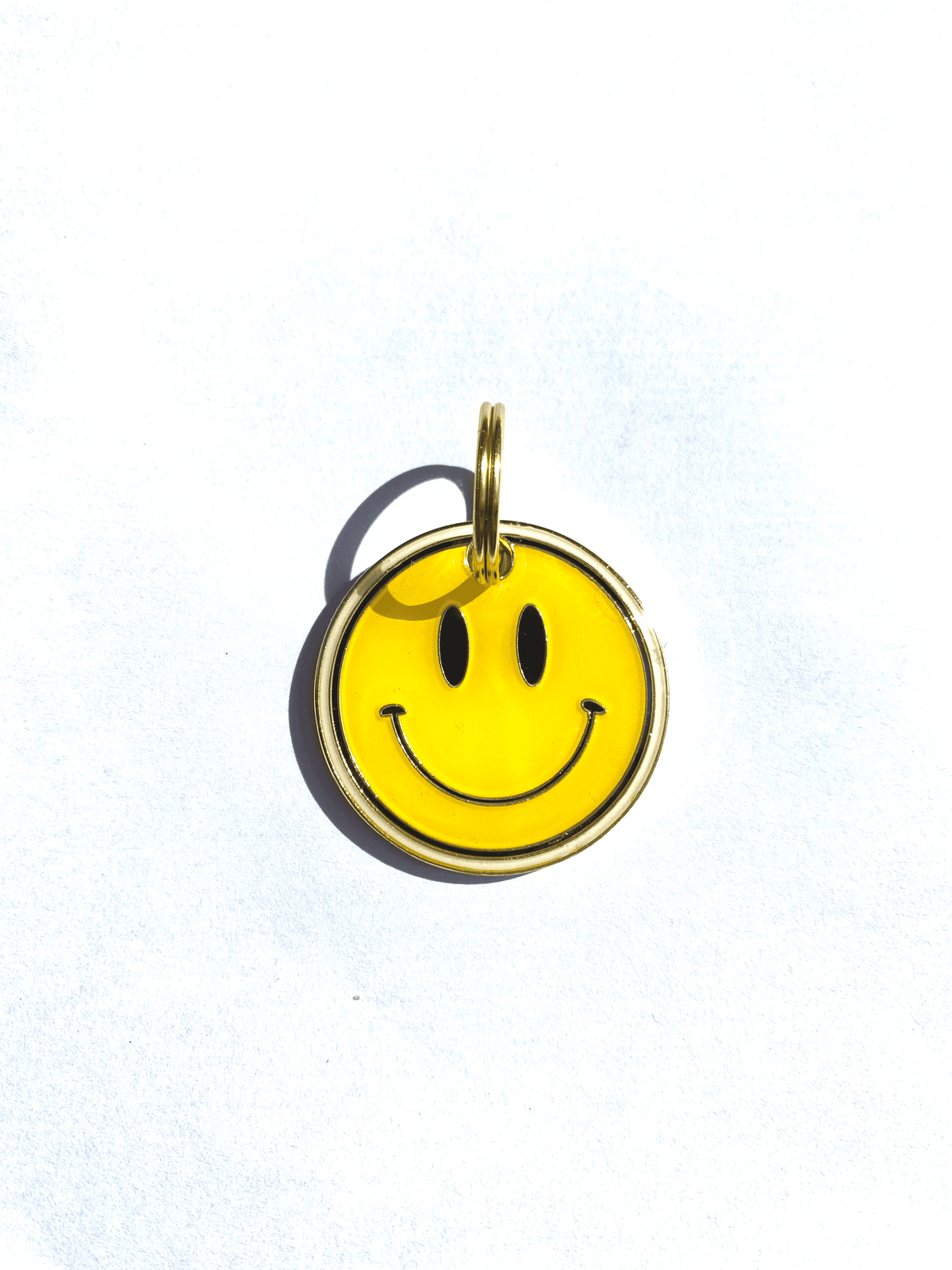 Étiquette d'identification smiley