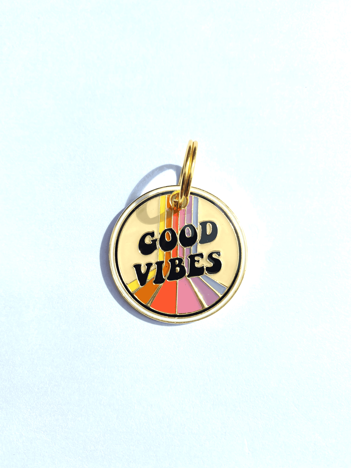 Étiquette d'identification, bonnes vibrations