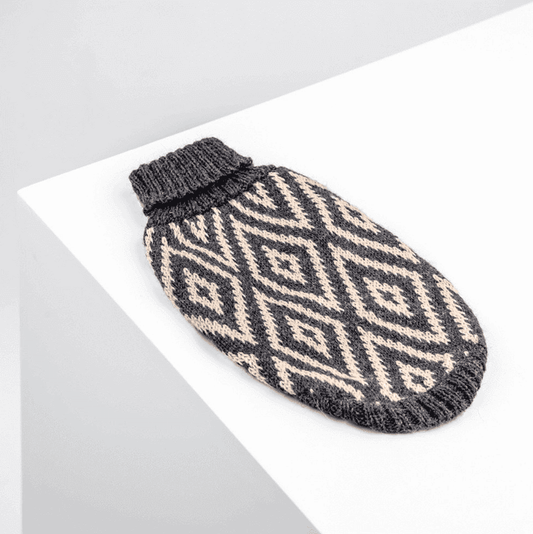 Rhombus Alpaca Dog Sweater