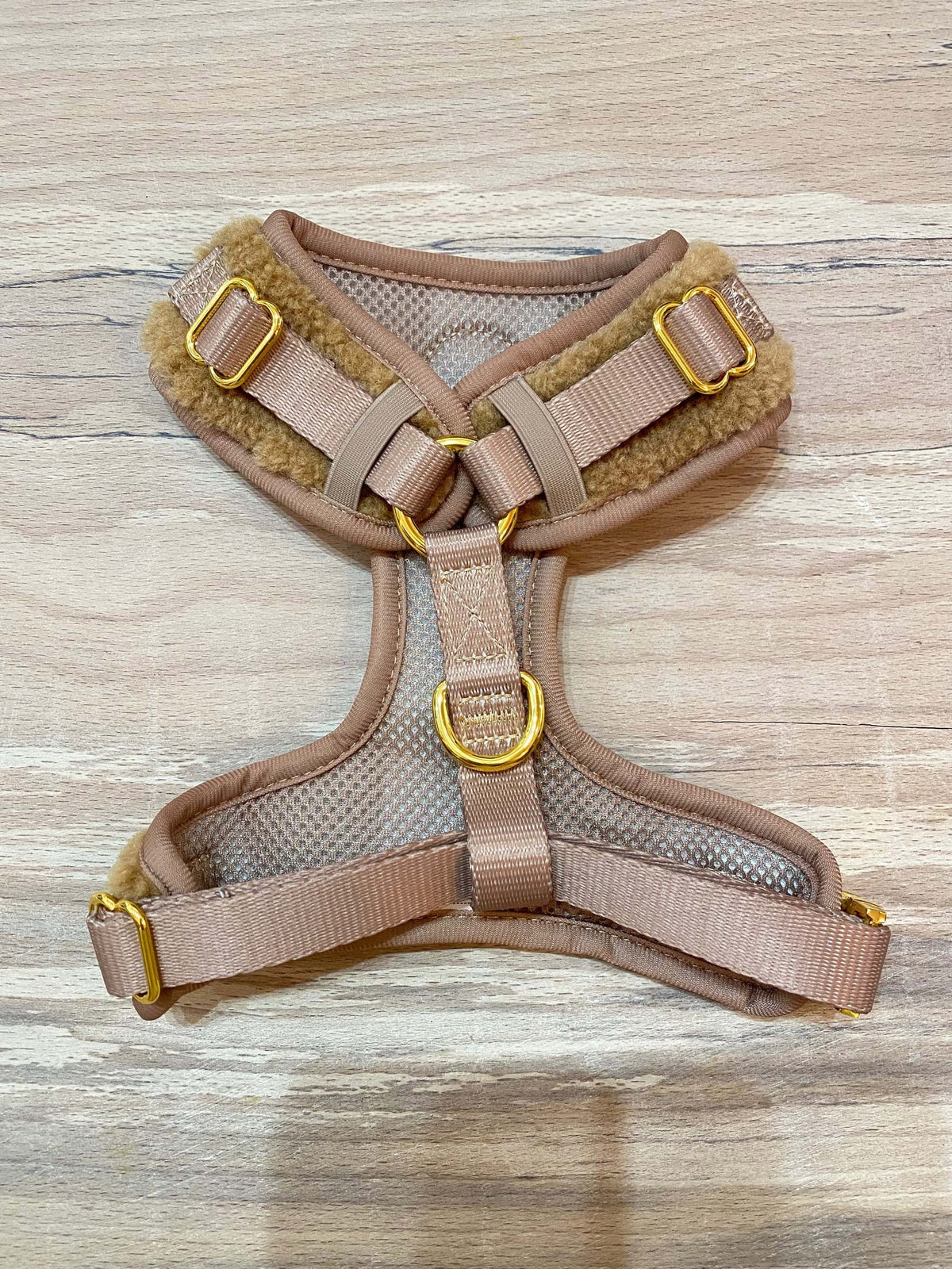 Teddy harness beige
