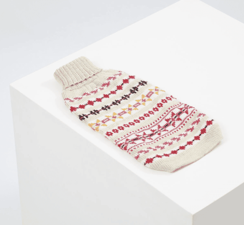 Aurora alpaca dog sweater