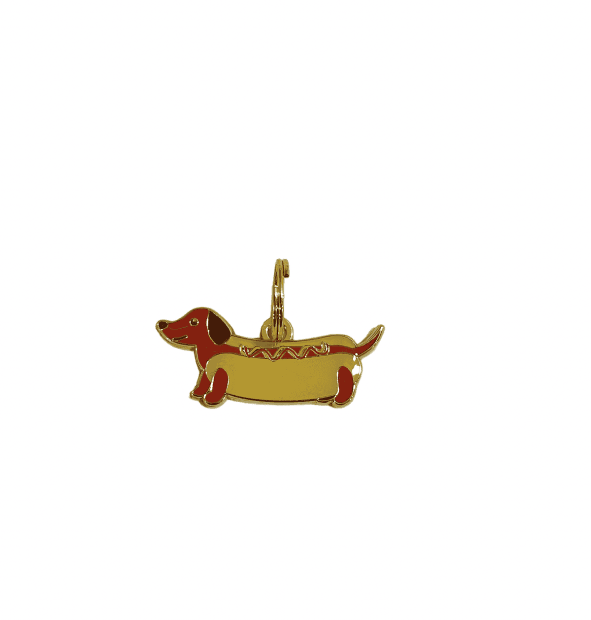 ID tag Hot dog dachshund