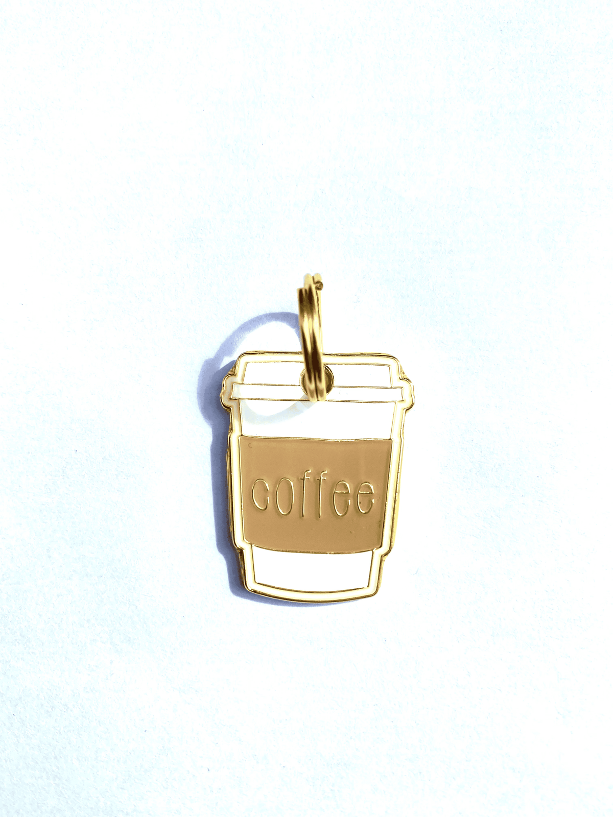 Étiquette d'identification du café