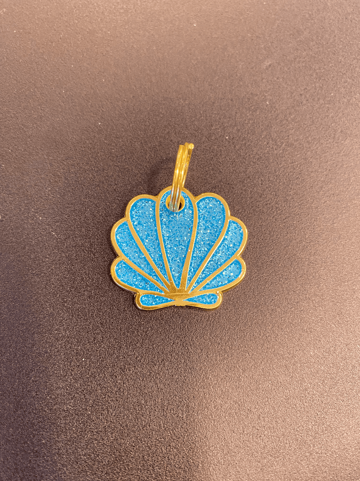 ID tag glitter shell