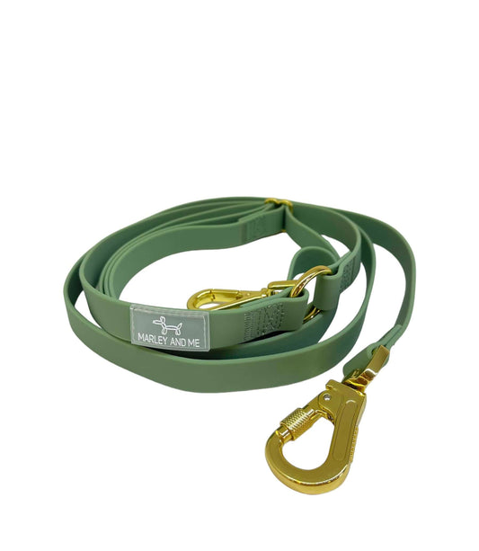 Handsfree leash matcha green