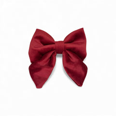 Strik velvet rood