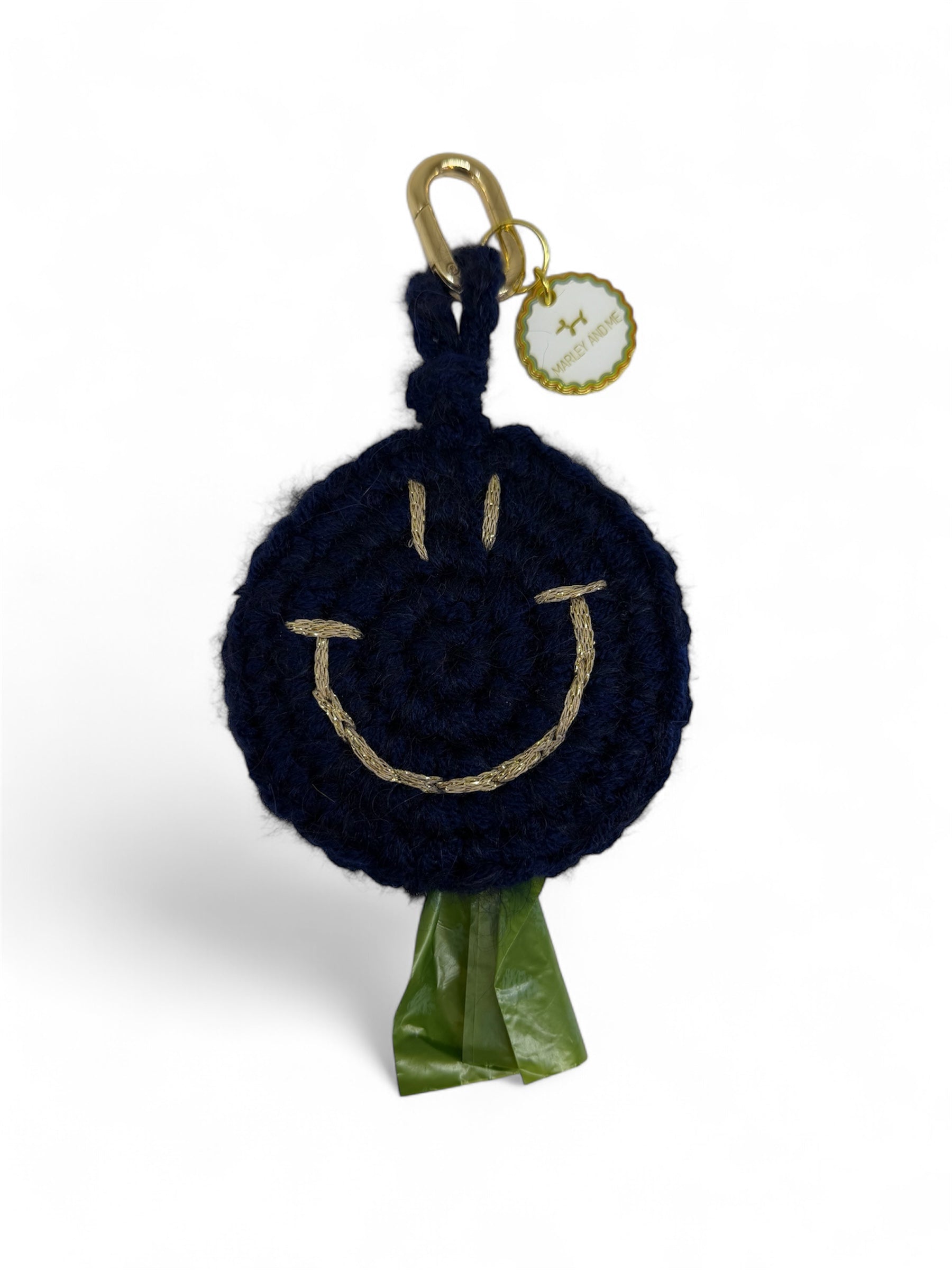 Smiley poepzakje marine