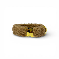 Halsband Sherpa camel