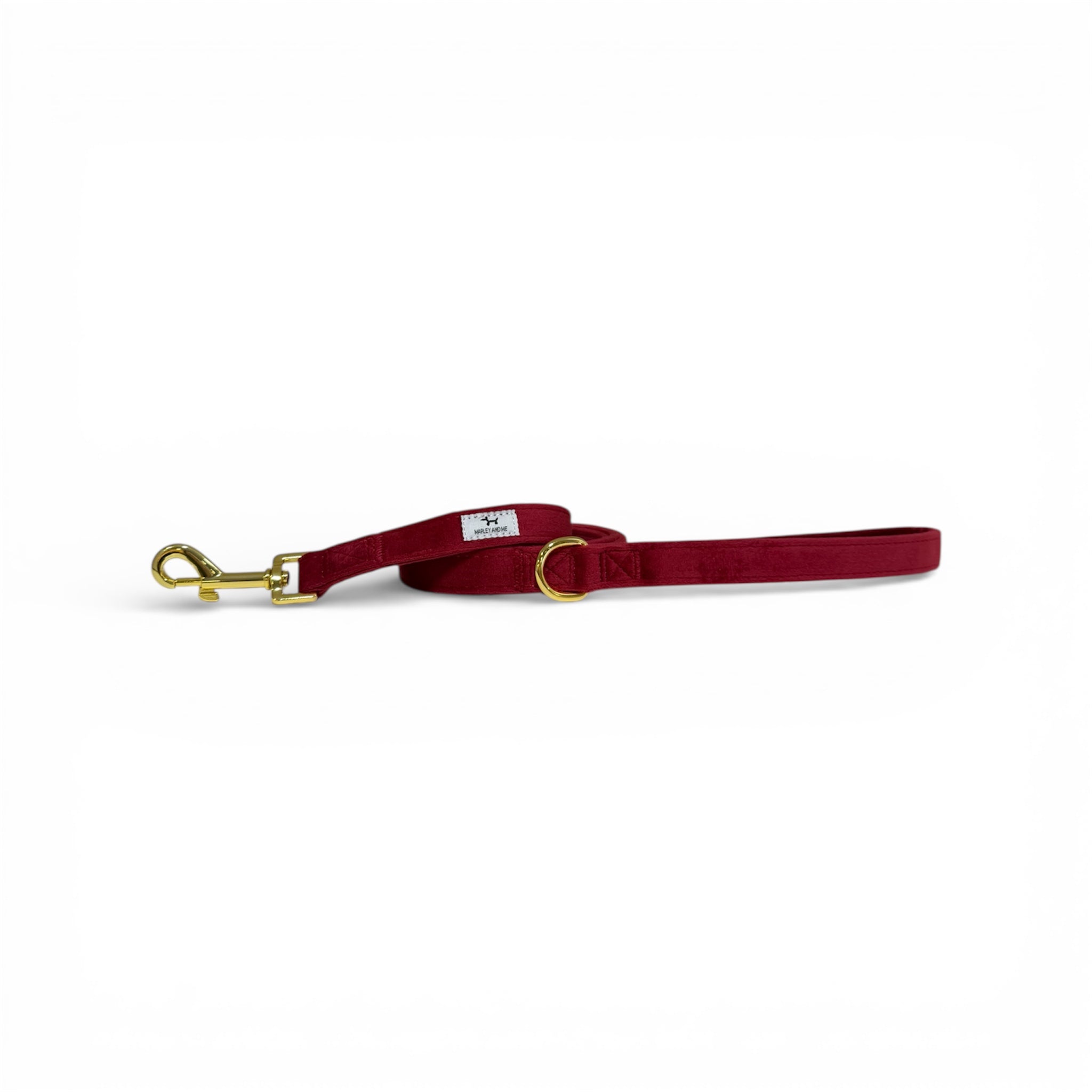 Leiband Velvet red