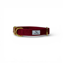 Halsband Velvet rood