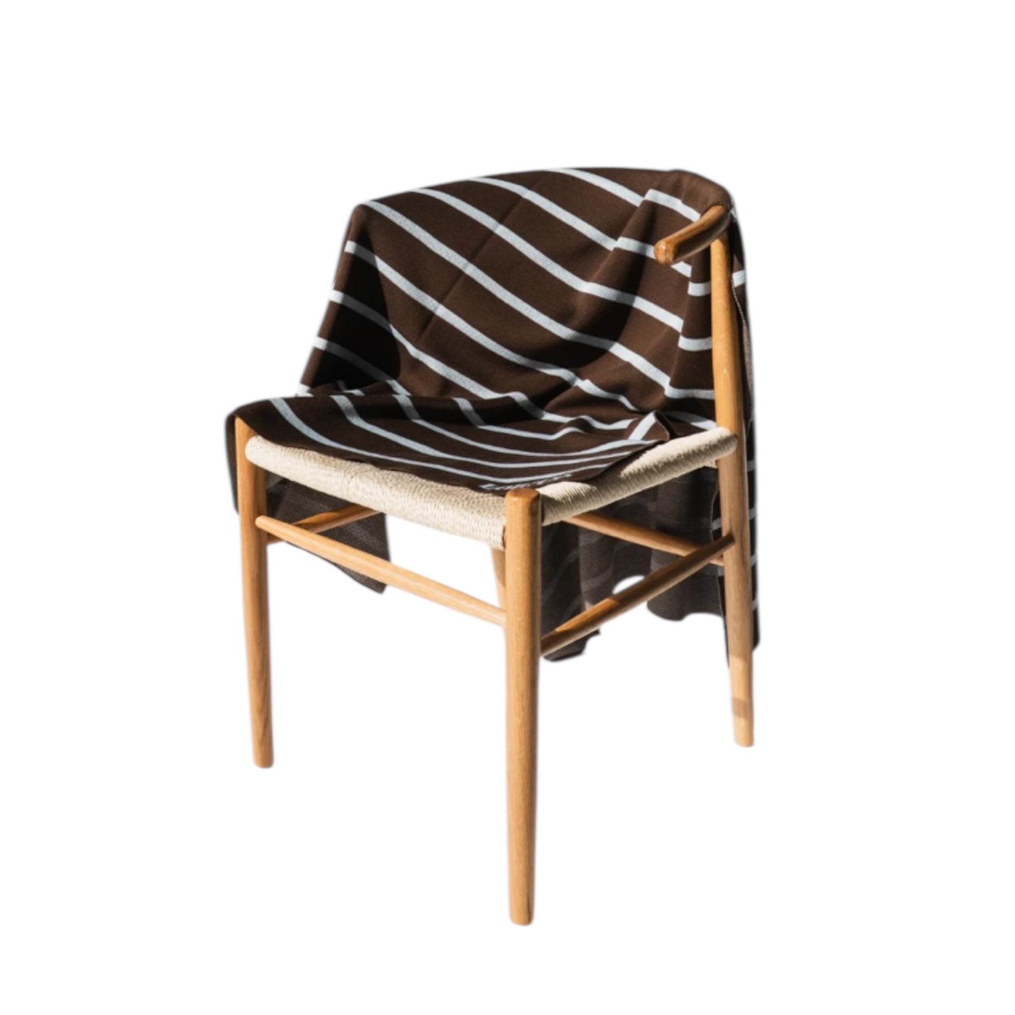 Blanket brown stripes