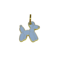 ID Tag Dog Balloon Light Blue