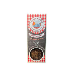 Beef salamis