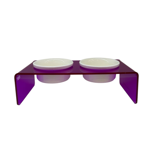 Plexi duo bowl neon pink