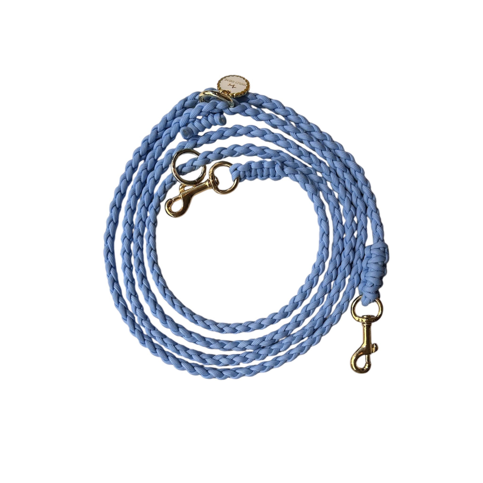 Hands-free leash L.A Ice blue