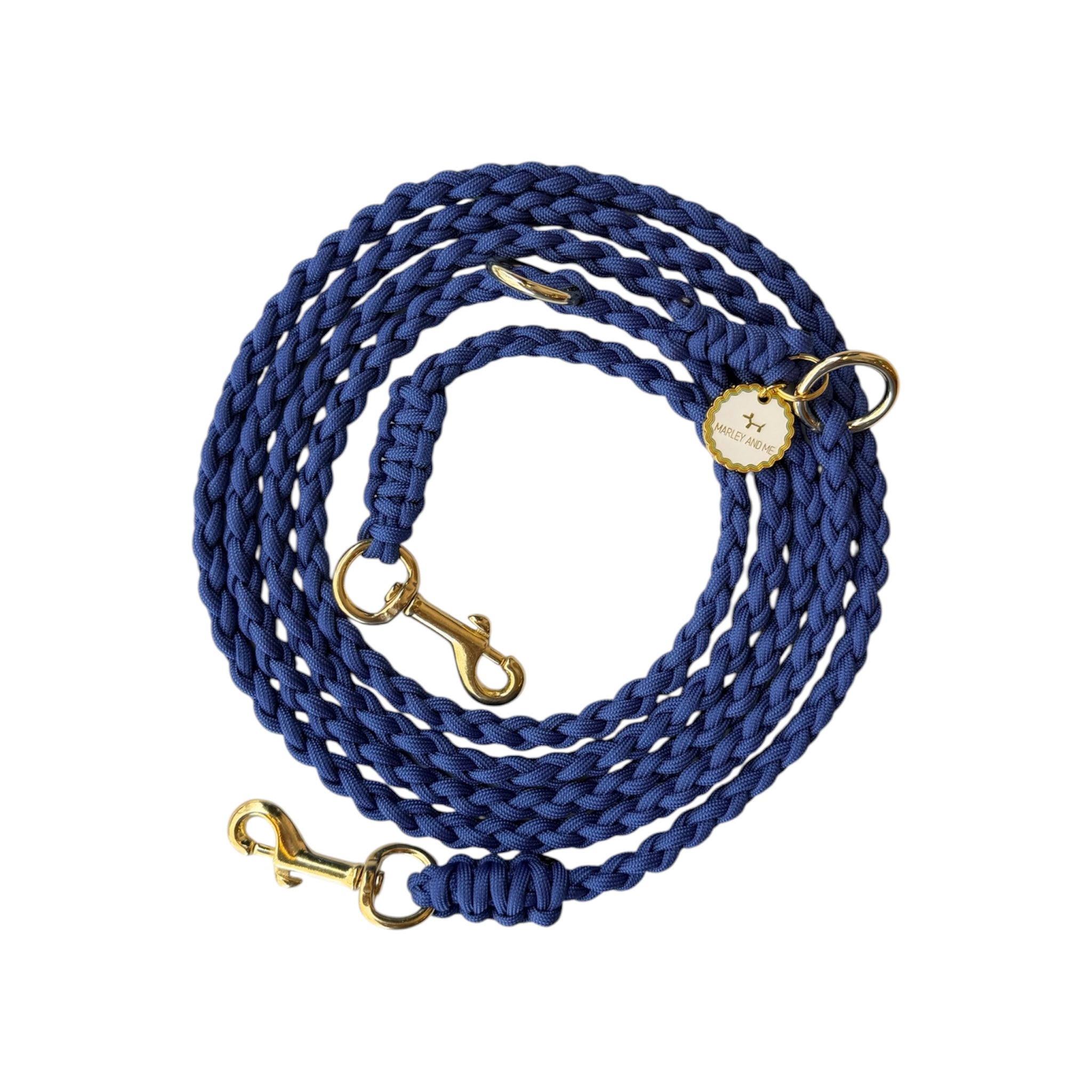 Hands-Free Leash French Blue