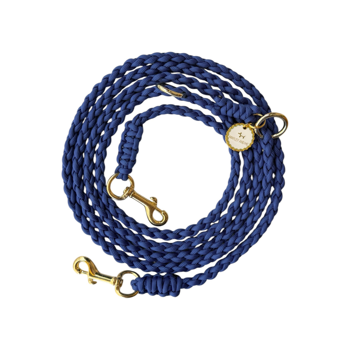 Hands-Free Leash French Blue
