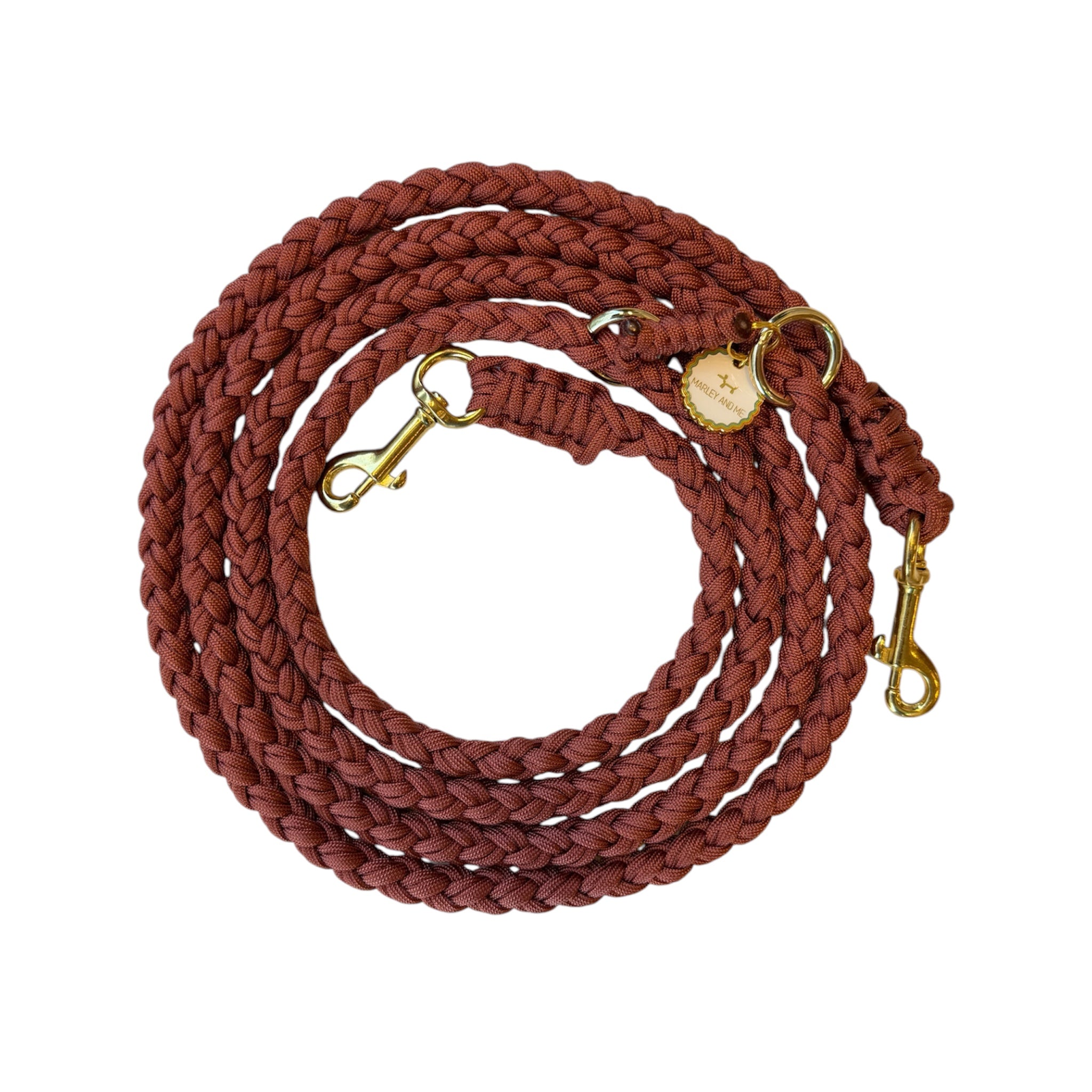 Hands-Free Leash Sienna brown