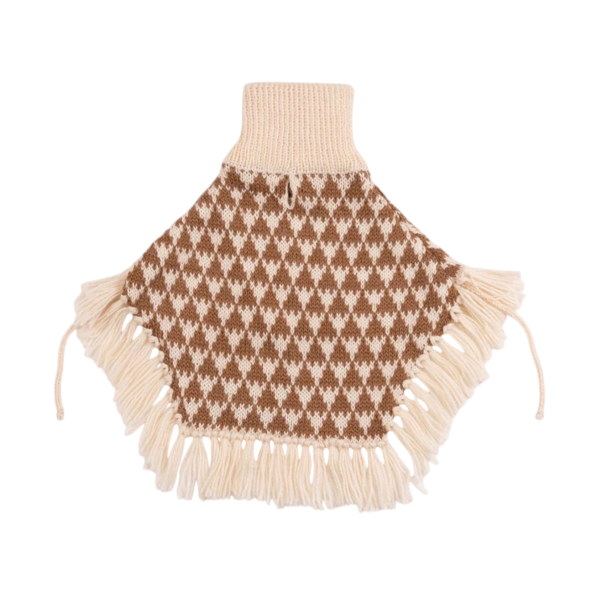 Triad Alpaca Dog Poncho Camel
