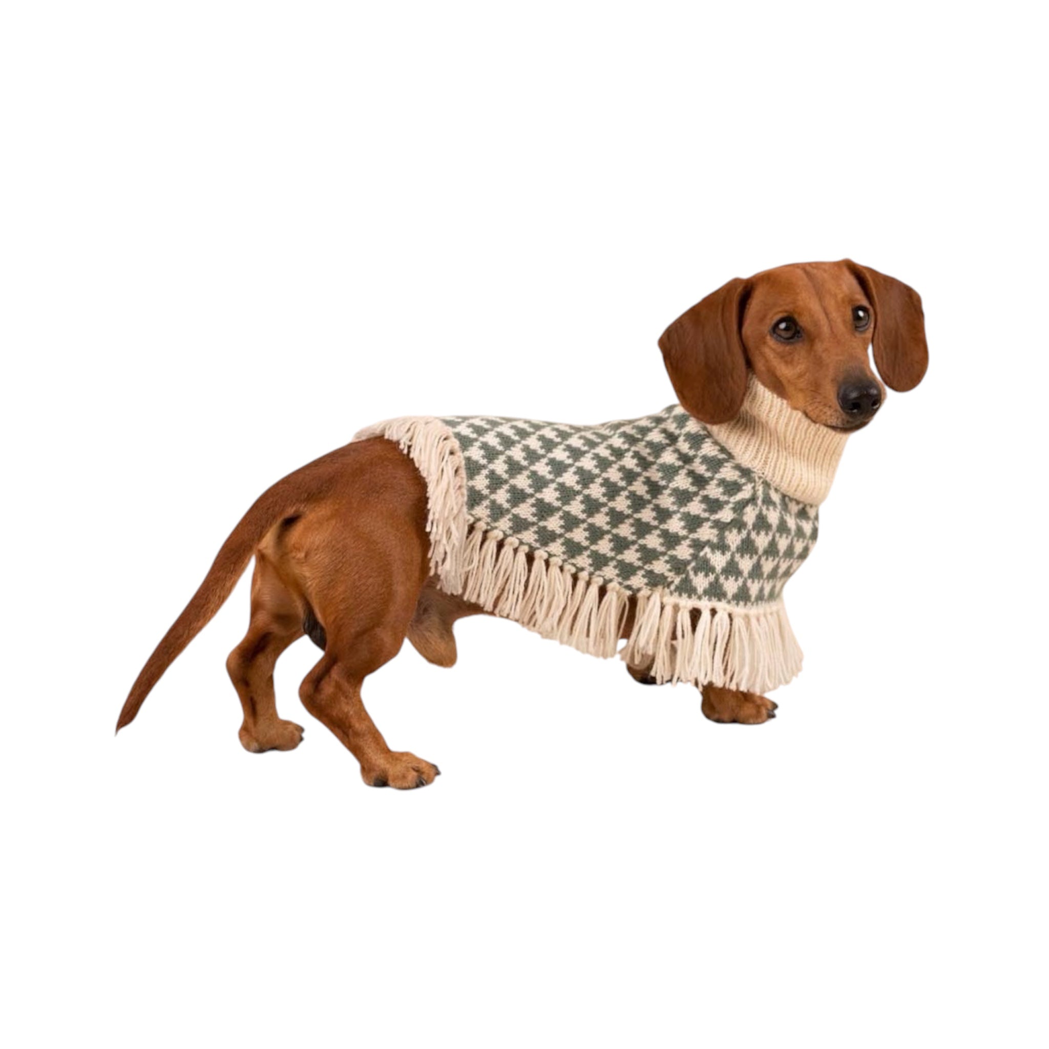 Triad Alpaca Dog Poncho Camel