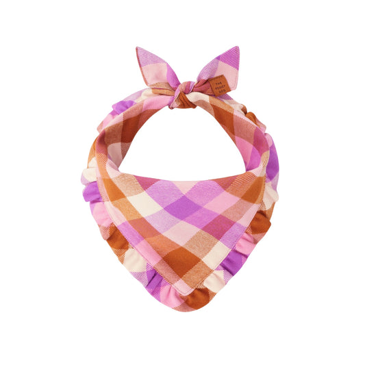 Bandana bramble flanel ruches