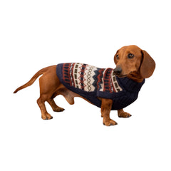 Iceberg bleu melange dog sweater