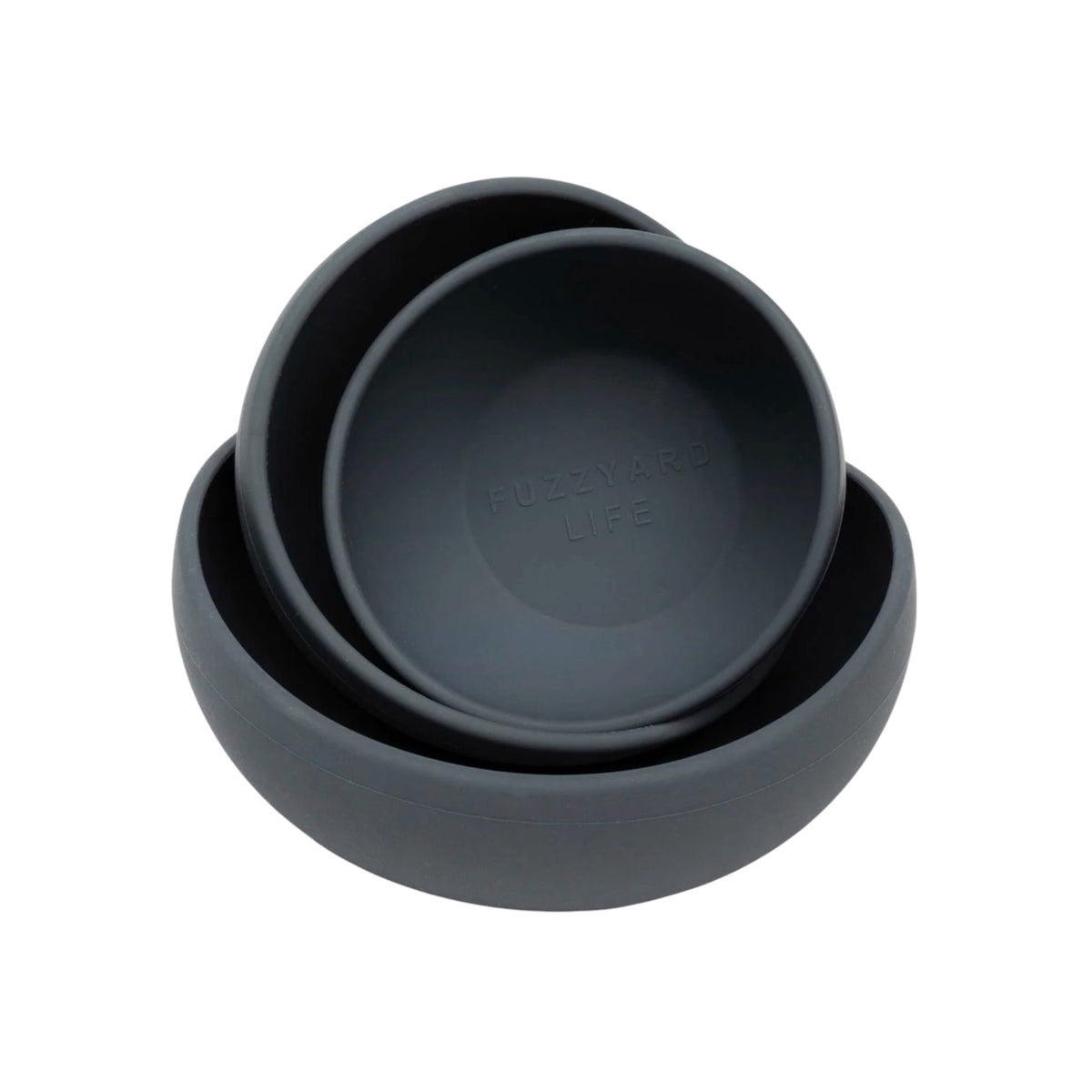 Silicone Bowl - Slate Grey