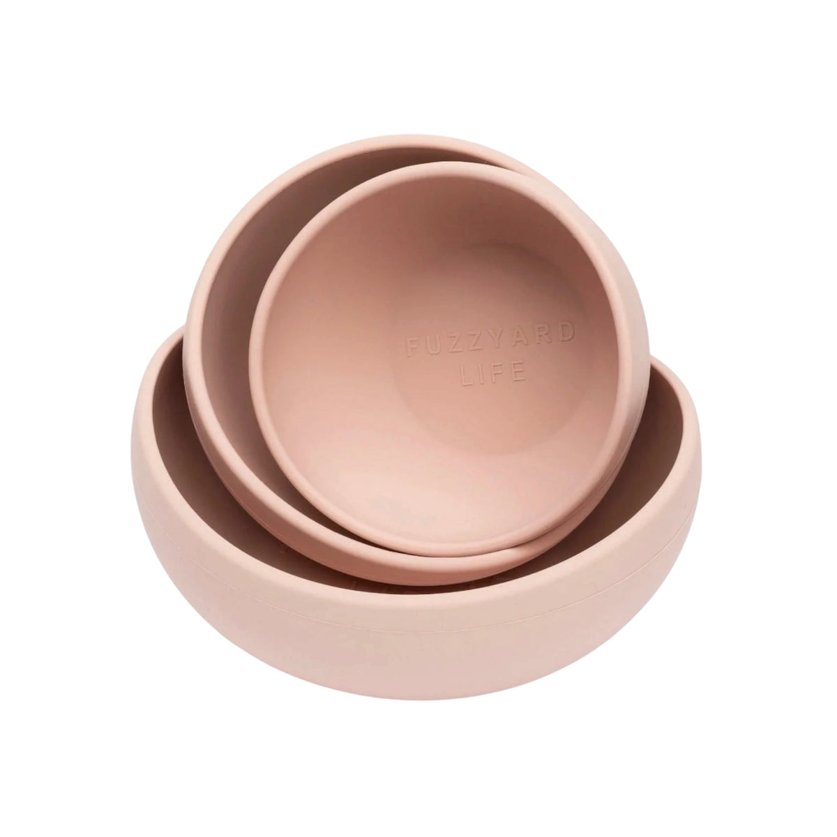 Silicone Bowl - Soft Blush