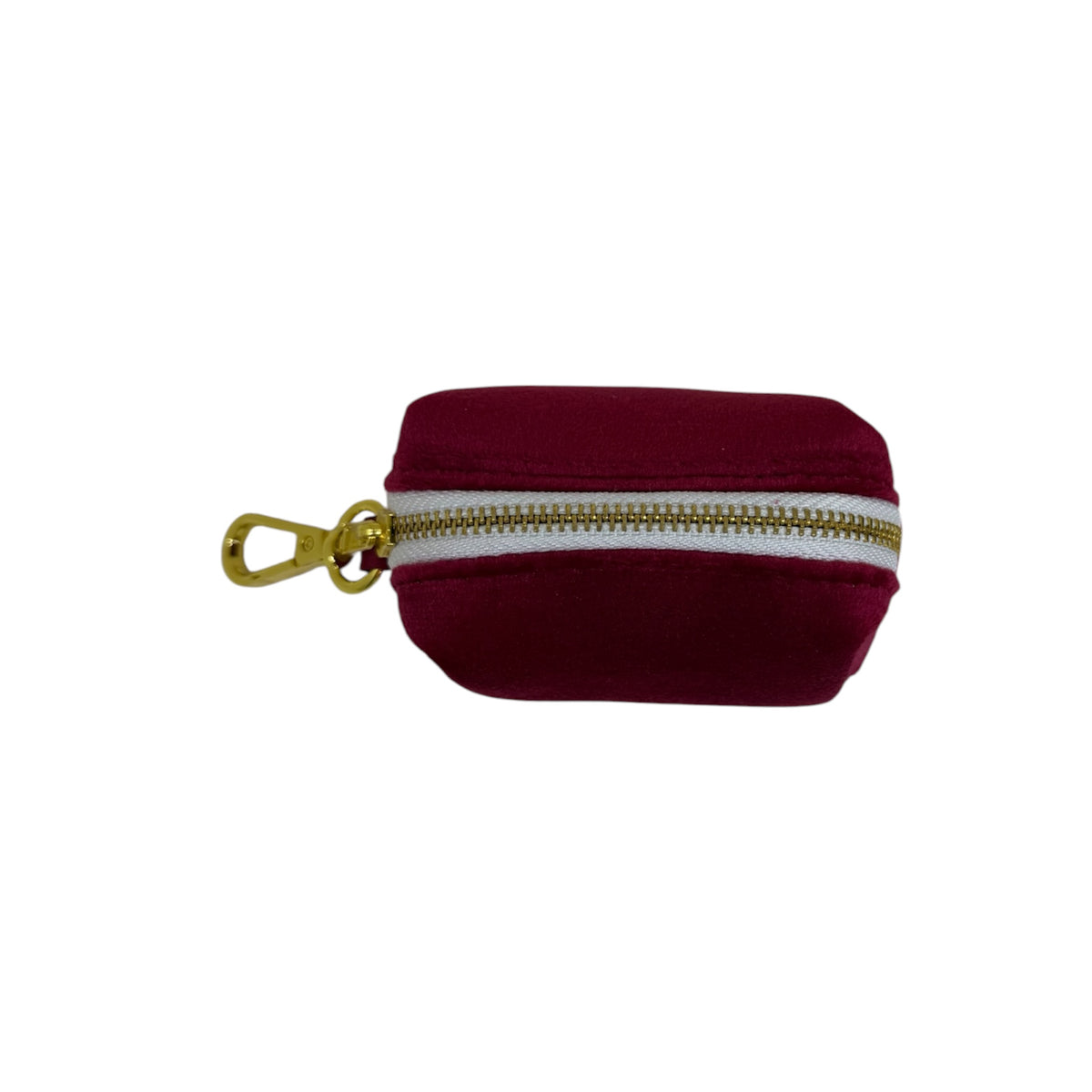 Poepzakhouder velvet rood