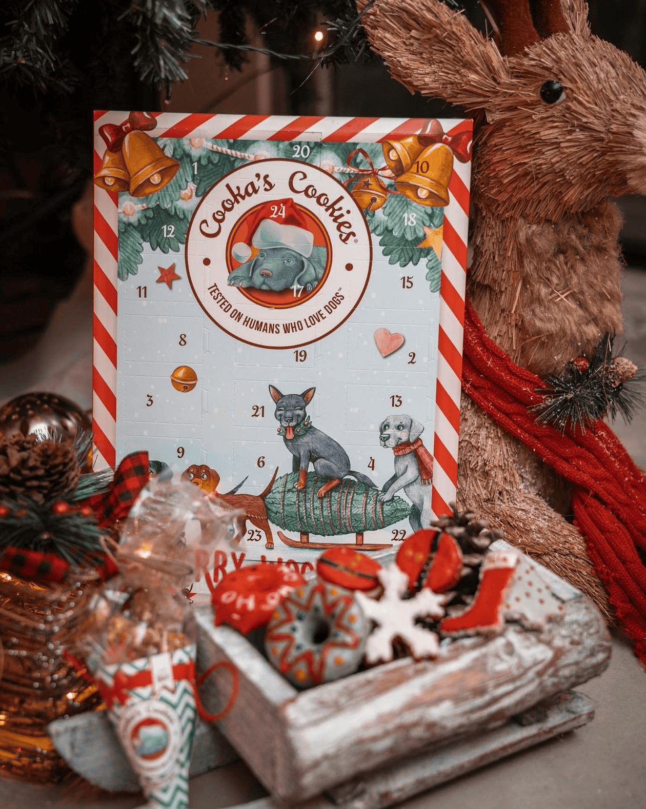 Calendrier du compte à rebours de Merry Woofmas