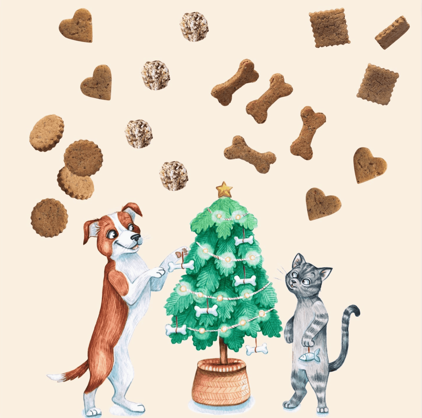 Calendrier du compte à rebours de Merry Woofmas