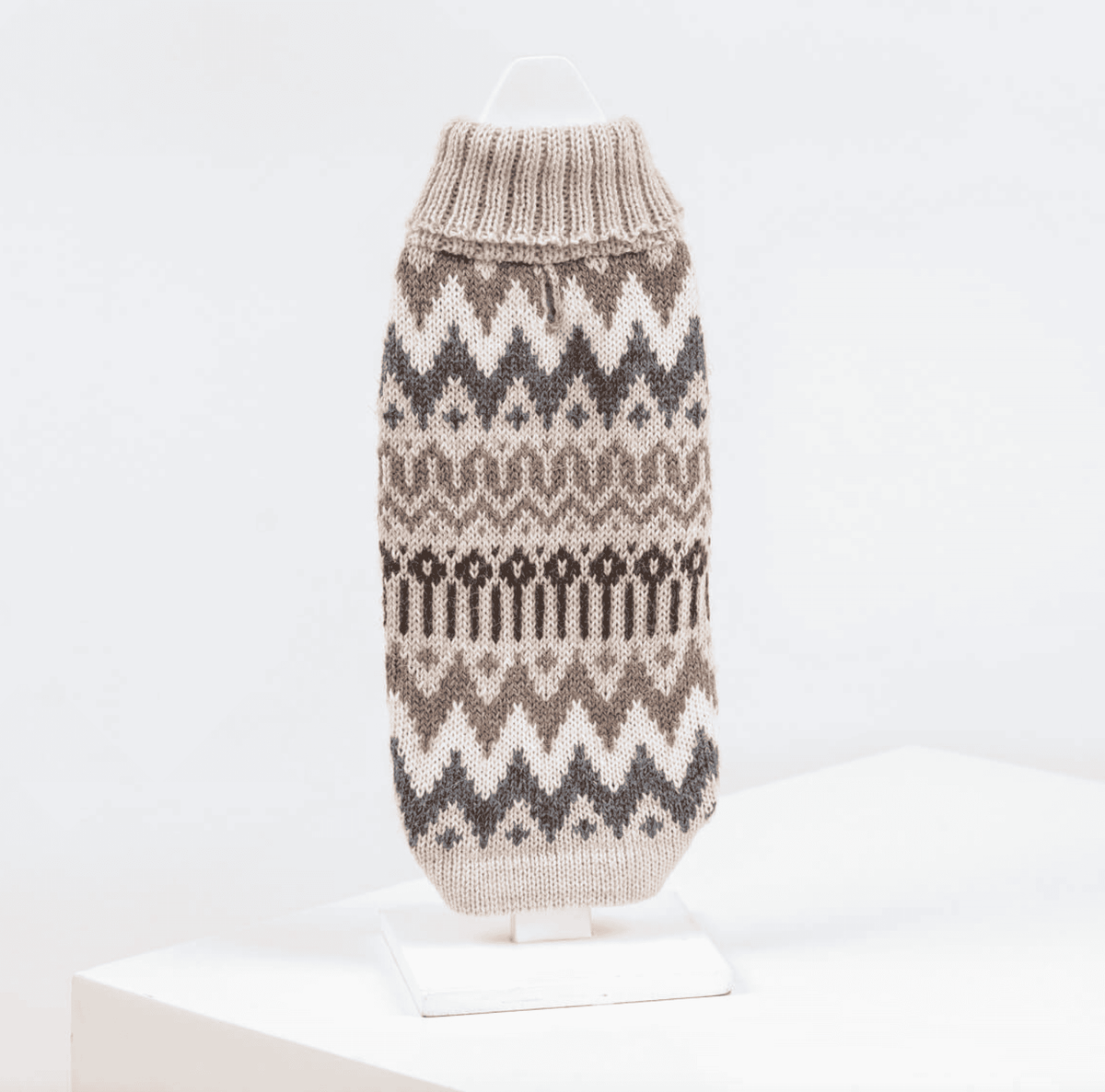 Woolly Winter Alpaca Dog Sweater