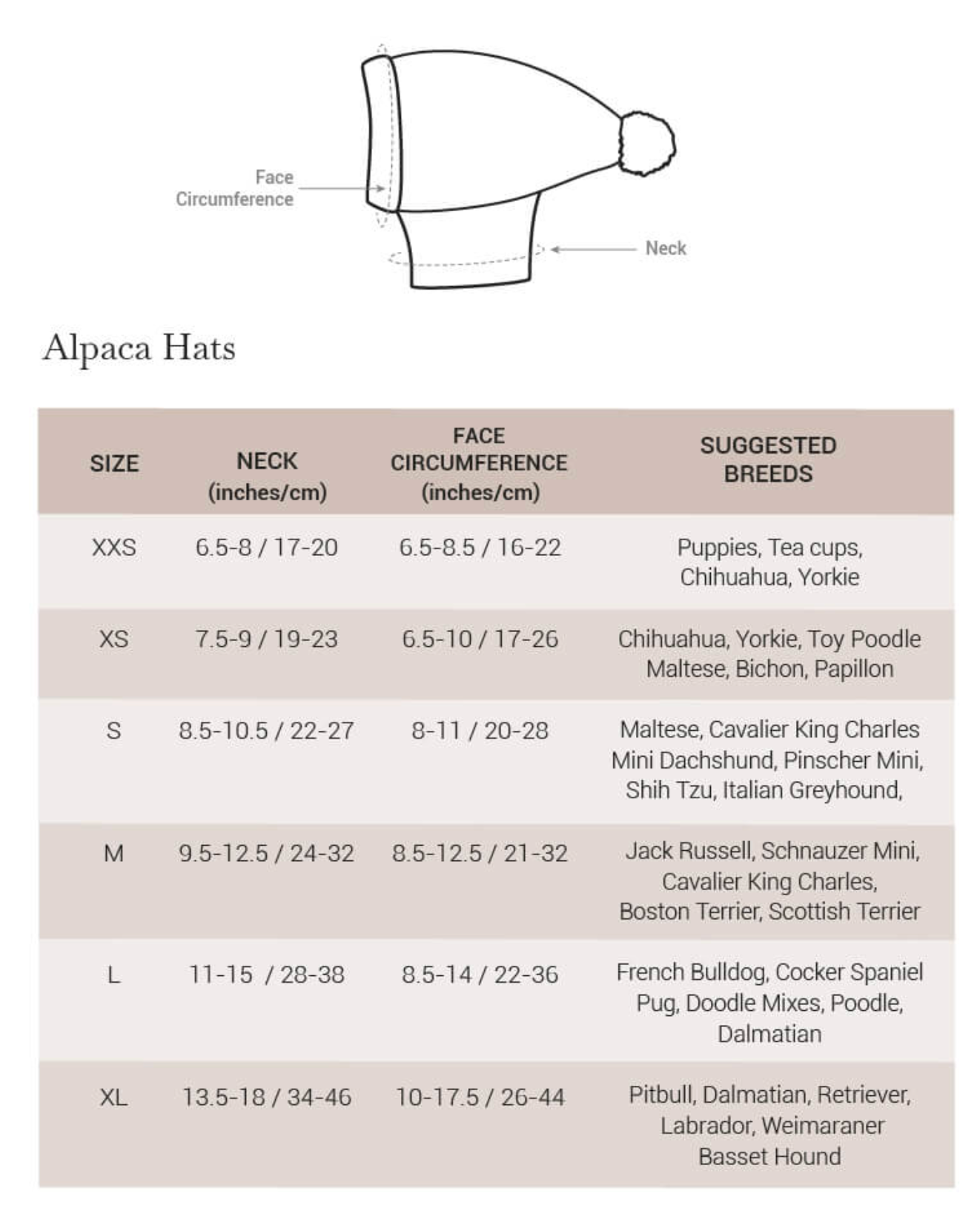 Woolly Winter Dog Hat