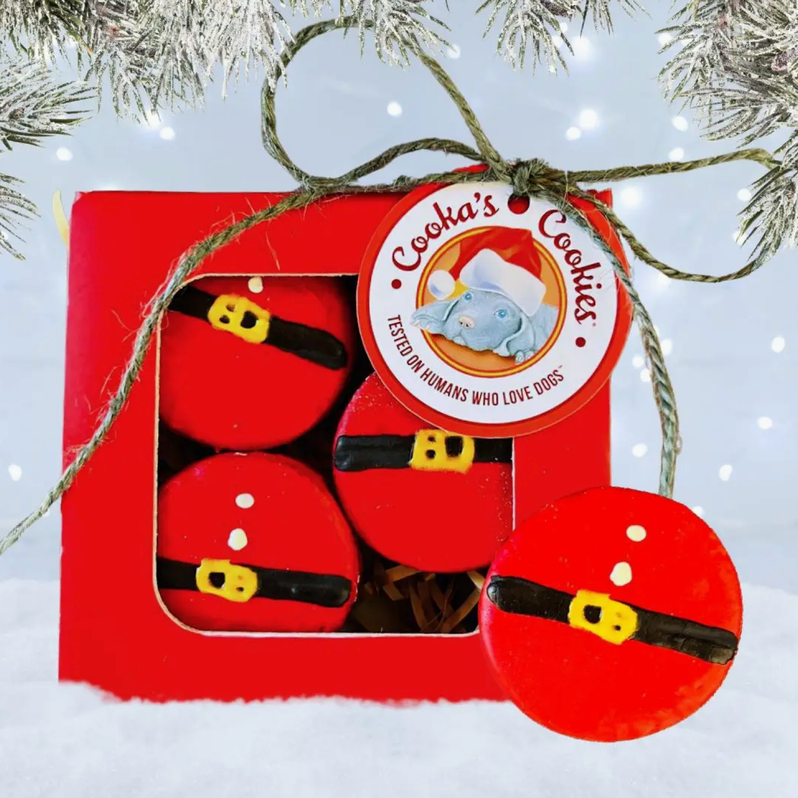 Les macarons du Père Noël